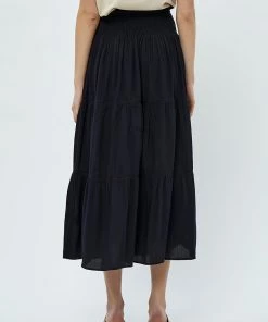 Desires Debbi Smock Skirt - BLACK