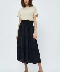 Desires Debbi Smock Skirt - BLACK