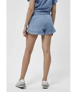Desires Deeda Shorts - MID BLUE DENIM