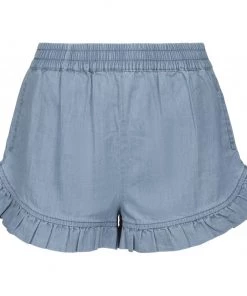 Desires Deeda Shorts - MID BLUE DENIM