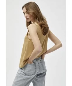 Desires Delara Top - PRAIRIE SAND