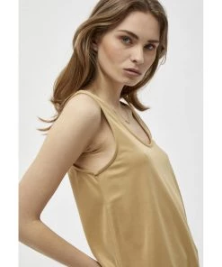 Desires Delara Top - PRAIRIE SAND