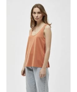 Desires Delara Top - BRANDIED MELON