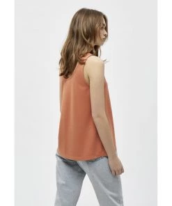 Desires Delara Top - BRANDIED MELON