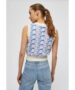 Desires Knits & Cardigans Demi Slipover - SEEDPEARL CREAM