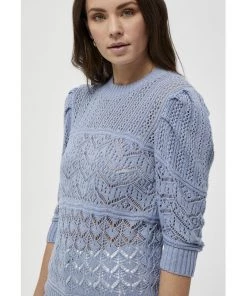 Desires Denice O-neck Pullover - FOREVER BLUE
