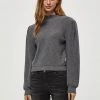 Desires Dita Funnelneck Pullover - GREY MEL