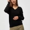 Desires Knits & Cardigans Dita Lace Pullover - BLACK