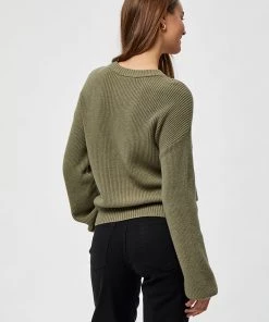 Desires Dita O-Neck Pullover - MERMAID GREEN