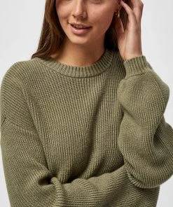 Desires Dita O-Neck Pullover - MERMAID GREEN