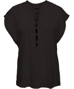 Desires Tops & T-shirts Dorella Tee - BLACK