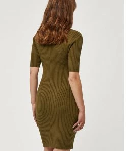 Desires Edel Dress - MILITARY OLIVE Dresses & Jumpsuits