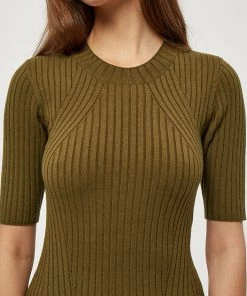 Desires Edel Dress - MILITARY OLIVE Dresses & Jumpsuits