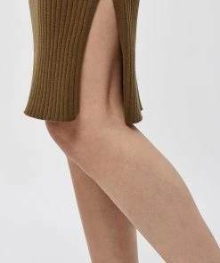 Desires Edel Skirt - MILITARY OLIVE