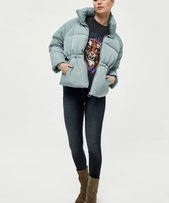 Desires Jackets & Coats Edith Jacket - SLATE BLUE