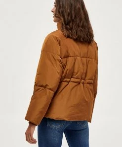 Desires Jackets & Coats Edith Jacket - RUBBER BROWN
