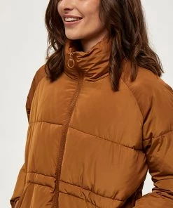 Desires Jackets & Coats Edith Jacket - RUBBER BROWN