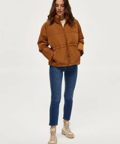 Desires Jackets & Coats Edith Jacket - RUBBER BROWN