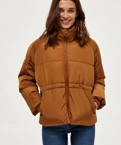 Desires Jackets & Coats Edith Jacket - RUBBER BROWN