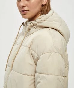 Desires Edith Long Jacket - OYSTER GRAY