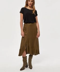 Desires Skirts Efia Skirt - MILITARY OLIVE