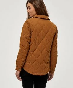 Desires Ega Jacket - RUBBER BROWN Jackets & Coats