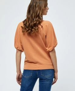 Desires Elara Blouse - Caramel Brown