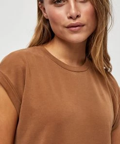 Desires Dresses & Jumpsuits Elara Dress - RUBBER BROWN