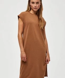 Desires Dresses & Jumpsuits Elara Dress - RUBBER BROWN