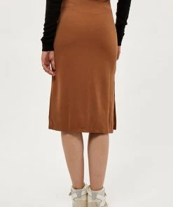 Desires Elara Skirt - RUBBER BROWN Skirts
