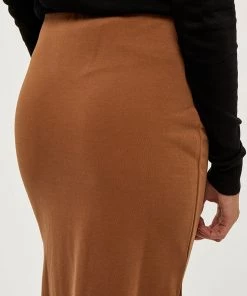 Desires Elara Skirt - RUBBER BROWN Skirts