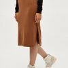 Desires Elara Skirt - RUBBER BROWN Skirts