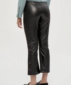 Desires SUMMER SALE Elena PU Leggings - BLACK