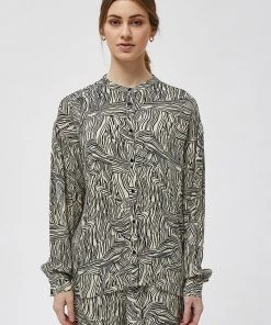 Desires Blouses & Shirts Elieen Shirt - OYSTER GREY PR