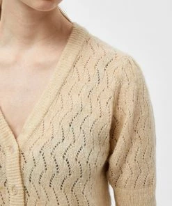 Desires Elis Cardigan - OYSTER GRAY MELANG