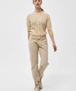 Desires Elis Cardigan - OYSTER GRAY MELANG