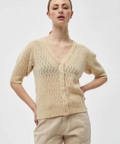 Desires Elis Cardigan - OYSTER GRAY MELANG