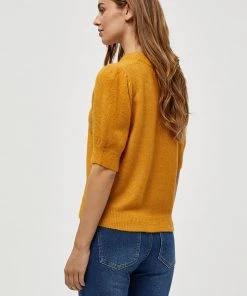 Desires Elis Tee Pullover - NARCISSUS YELLOW MELANG Tops & T-shirts