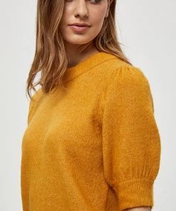 Desires Elis Tee Pullover - NARCISSUS YELLOW MELANG Tops & T-shirts