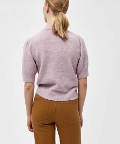 Desires Elis Tee Pullover - MAUVE SHADOWS MELANG