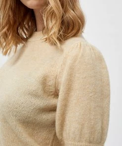 Desires Elis Tee Pullover - OYSTER GRAY MELANG