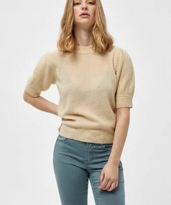 Desires Elis Tee Pullover - OYSTER GRAY MELANG