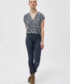 Desires Elise Debbi Top - TROOPER BLUE PR