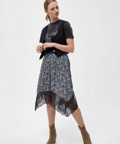 Desires Elise Skirt - TROOPER BLUE PR Skirts