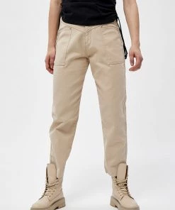 Desires Ella Pants - OYSTER GRAY