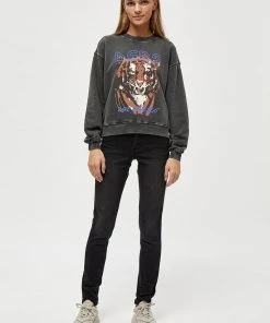 Desires Emery Sweatshirt - BLACK