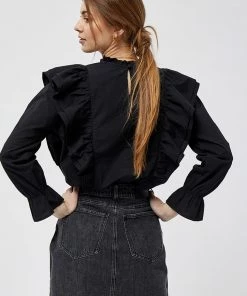 Desires Emily Blouse - BLACK Blouses & Shirts