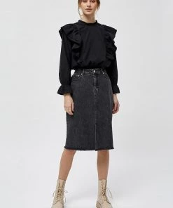 Desires Emily Blouse - BLACK Blouses & Shirts