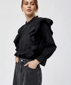 Desires Emily Blouse - BLACK Blouses & Shirts