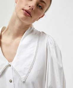 Desires Emily Shirt - WHITE Blouses & Shirts